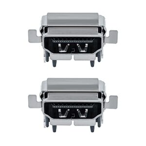 mcbazel 2-packs hdmi port socket interface replacement parts for xbox one s console