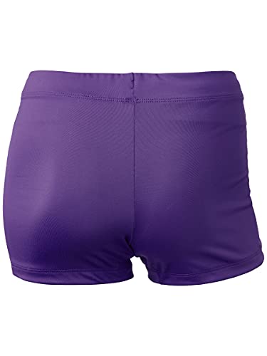 Nike Womens Dri FIT Stock 3'' Compression Shorts (Medium, Purple)