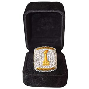 Spire Designs Fantasy Football Championship Ring - FFL Ring with Display Box (10)