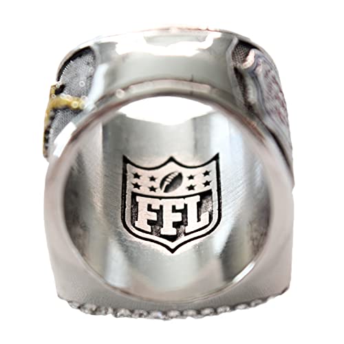 Spire Designs Fantasy Football Championship Ring - FFL Ring with Display Box (10)