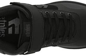 Etnies Men's Culvert Mid Top Michelin Rubber Mountain Bike Shoe Skate, Black/Black/Reflective, 11