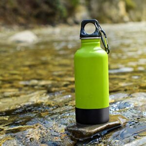 Hydro2Go Protective Silicone Boot Sleeve For Hydro Flask 12-40 oz and Other Sport Water Bottle, Flex Bottle Bottom Cover, Anti-Slip, Anti-Scratch, Anti-Collision, BPA Free Bumper. (black, 12 to 24 oz)