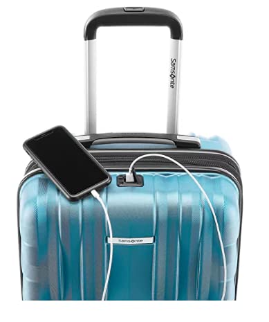 Samsonite Ziplite 5 Hardside Spinner Luggage - 20" Carryon (Silver Oxide)