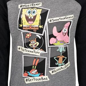 SpongeBob SquarePants Patrick Squidward Little Boys 2 Pack T-Shirts Blue/Black 4