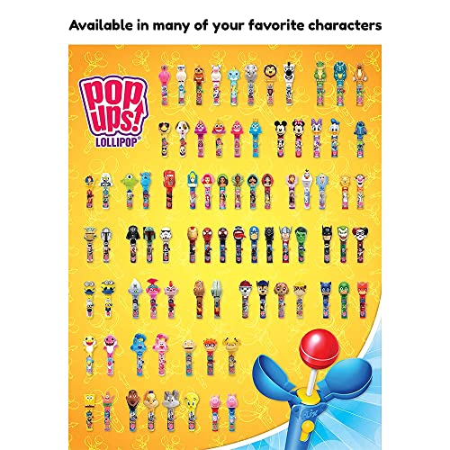 Pop Ups! Spongebob Squarepants Lollipop Holder | Collectable Spongebob Toy Lollipop Case | Party Favors for Halloween, Goodie Bags, Piñata Candy, Game Prizes | Bulk Set of 12 | Lollipops Included