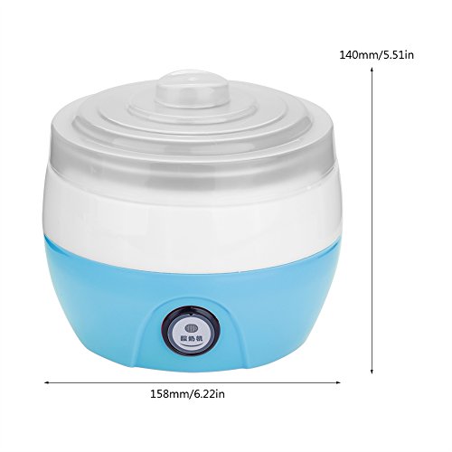 Automatic Yogurt Maker, Ice Cream Maker Household 1L for Home(blue, pink)