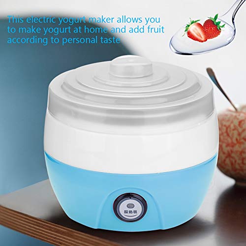 Automatic Yogurt Maker, Ice Cream Maker Household 1L for Home(blue, pink)