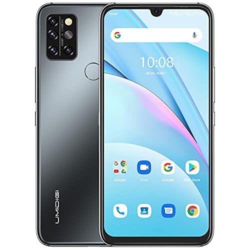 UMIDIGI A9 Pro Cell Phone (8GB+128GB), 6.3" FHD+ Full Screen Unlocked Smartphone with 4150mAh Battery + 48MP AI Quad Camera - LTE Dual 4G SIM Android 11 Phone (8+128G, Onyx Black)