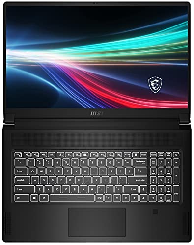 EXCaliberPC 2021 MSI Creator 17 B11UE-471 (i7-11800H, 16GB RAM, 512GB NVMe SSD, RTX 3060 6GB, 17.3" 4K UHD, Windows 10) Content Creation Laptop