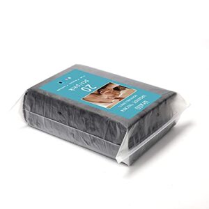 20 PCS Thick Massage Table Sheets Sets Disposable SPA Bed Sheets Non Woven Fabric Lash Bed Cover 31" X 70" Black