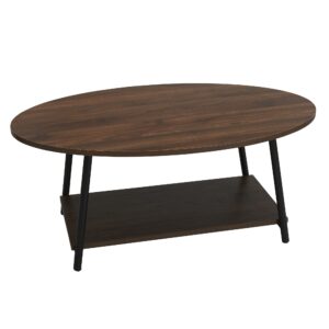 household essentials coffee table, brown