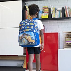Picture Changing Lenticular Dinosaur Backpack for Boys – Elementary and Middle School Hologram Backpack (Trucks)