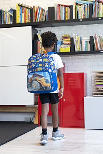 Picture Changing Lenticular Dinosaur Backpack for Boys – Elementary and Middle School Hologram Backpack (Trucks)