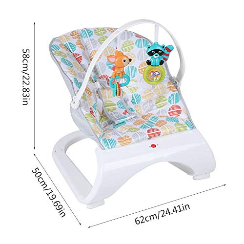 Xiuganpo Toddler Rocker, Detachable 33.86 X 18.9 X 5.91inch Sturdy and Durable Baby Chair for Home and Outdoor