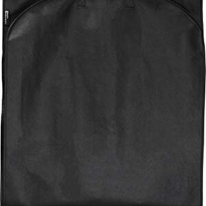 Simple Houseware 2 Pack Travel Garment Bag, Black