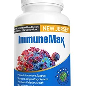 New Jersey International Trading immunemax - Immune Support -Vitamin A, Vitamin C, D, E, B1, B2,Niacin, B6,Folic Acid,VitaminB12,Biotin,Calcium,Magnesium, Zinc,Copper, and Manganese