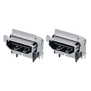 wigearss hdmi out port socket connector for xbox one s console(2 packs)