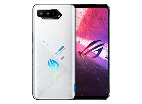 ASUS ROG Phone 5S ZS676KS 5G Dual 512GB 18GB RAM Factory Unlocked (GSM Only | No CDMA - not Compatible with Verizon/Sprint) International Version - White