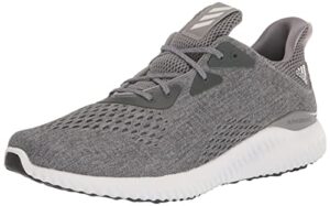 adidas men's alphabounce 1 m running shoe, grey/grey one/grey, 8