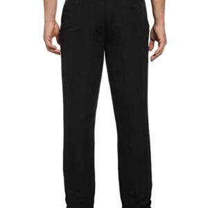 Cubavera Men's Linen-Blend Pants With Drawstring (Size Small - 5X Big & Tall), Jet Black, Large/30" Inseam