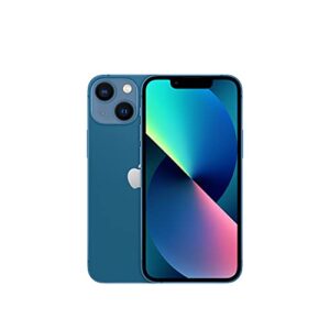 apple iphone 13 mini (256gb, blue) [locked] + carrier subscription