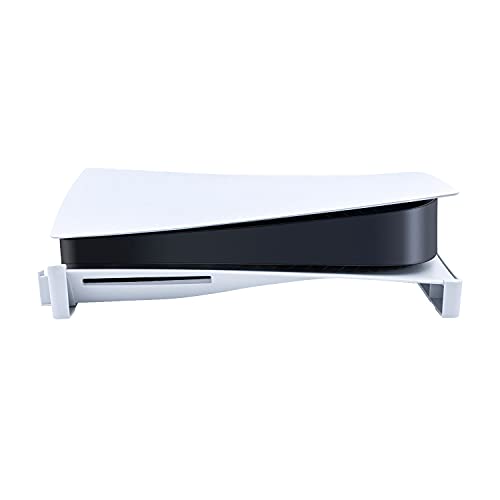 Mcbazel Horizontal Stand for PS5, Base Stand Accessories Compatible with Playstation 5 Disc & Digital Editions - White