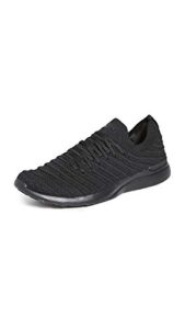apl: athletic propulsion labs men's techloom wave sneakers, black/black, 10
