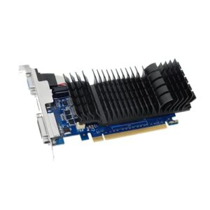 ASUS GeForce GT 730 2GB GDDR5 Low Profile Graphics Card for Silent HTPC Builds (with I/O Port Brackets)