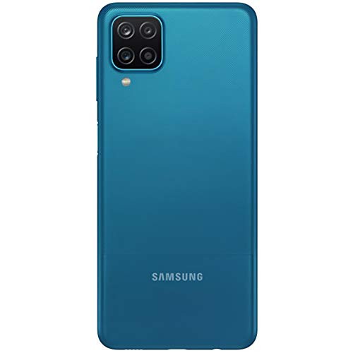 Samsung Galaxy A12 Nacho (128GB, 4GB) 6.5" HD+, Exynos 850, 48MP Quad Camera, Dual SIM GSM Unlocked Global 4G Volte (T-Mobile, AT&T, Metro) International Model A127F/DS (64GB SD Bundle, Blue)