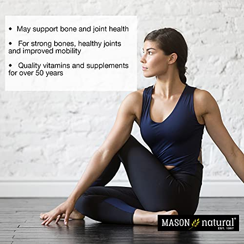 Mason Natural Calcium Magnesium & Zinc - Supports Healthy Bones, Enhances Muscle and Nerve Function, Immune System Booster, 100 Tablets (Pack of 3)