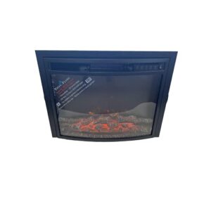 rv titan flame model ef-30b 26" curved led insert electric fireplace