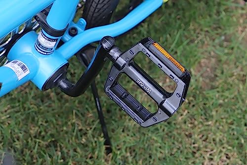 MEGHNA NECO 1/2" Bike Pedals Non-Slip Bicycle Aluminium Alloy Pedals for Kid Bike, Freestyle BMX Bike, Beach Cruiser Bike