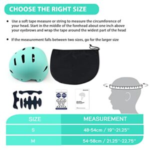 Whalezon Kids Toddler Bike Helmet Ages 3-5-8-14 Youth, Dual-Certified CPSC ASTM Skateboard Bicycle Scooter Cycling BMX Skate Helmets for Boys Girls