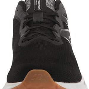 New Balance Men's Fresh Foam Arishi V4 Running Shoe, Black/Silver Metallic/Gum 2, 10.5