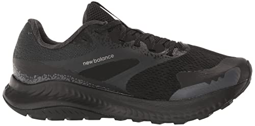 New Balance Men's DynaSoft Nitrel V5 Trail Running Shoe, Black/Black, 10