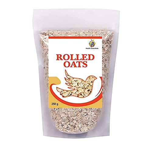 iqra Jioo Organics Rolled Oats Gluten Free Oats | High in Fiber & Protein (Pack of 250 Grams)