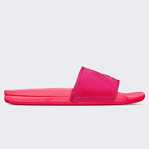 APL: Athletic Propulsion Labs Women's Big Logo Techloom Slide, (Neon Pink, 8, Numeric_8)