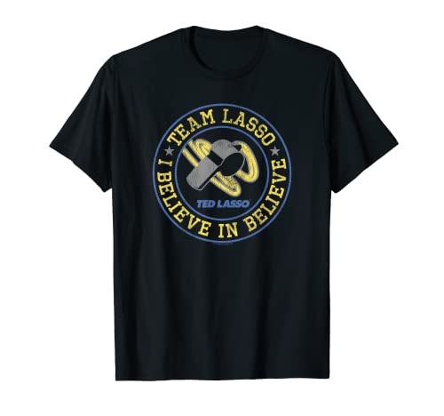 Ted Lasso Believe In Believe Coach Whistle Circle T-Shirt