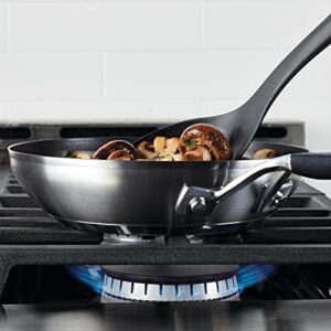KitchenAid Nonstick Frying Pans/Skillet Set, 2 Piece, Brushed Stainless Steel