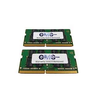CMS 32GB (2X16GB) DDR4 25600 3200MHz Non ECC SODIMM Memory Ram Upgrade Compatible with Dell/Alienware® Alienware Area 51M R2, G3 15 (3500) Gaming - D114