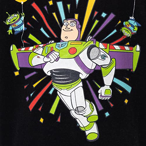 Disney Pixar Toy Story Buzz Lightyear Birthday Toddler Boys Graphic T-Shirt Toy Story Black 4T