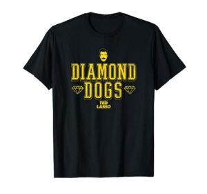 ted lasso diamond dogs logo t-shirt