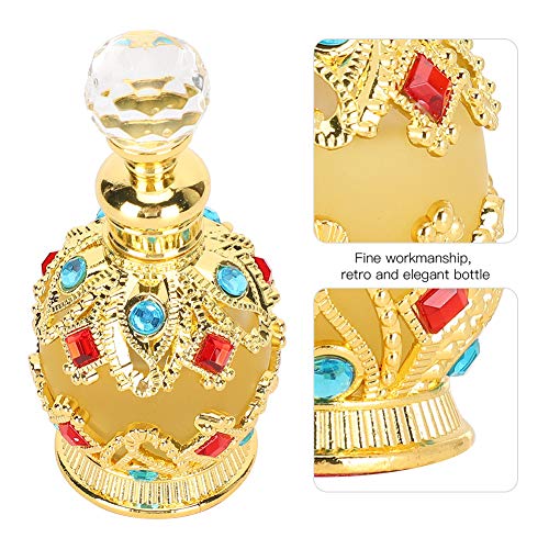 Vintage Perfumes,Exquisite Perfumes For Women With Elegant Bottle Long‑Lasting Fragrance Muslim Perfum Classical Gift For Ladys(15Ml)