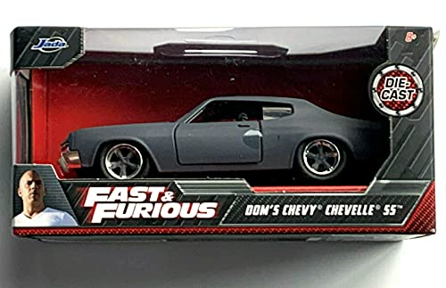 Fast & Furious Jada Dom's Chevy Chevelle SS [Gray] 1/32 Scale die cast