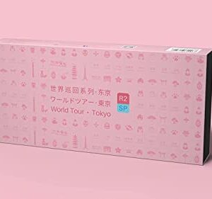 Akko World Tour Tokyo R2 185-Key Cherry Profile Dye-Sub PBT Keycaps Set for Mechanical Keyboards (English Version)