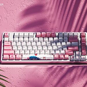 Akko World Tour Tokyo R2 185-Key Cherry Profile Dye-Sub PBT Keycaps Set for Mechanical Keyboards (English Version)