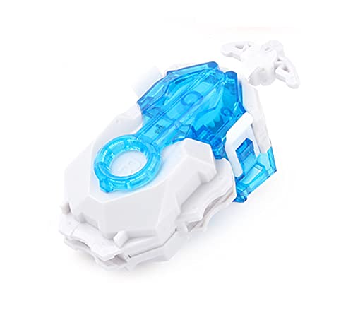 Battling Tops Burst B-184 Custom Bey Launcher LR Left Right Spin DB Layer System (White)