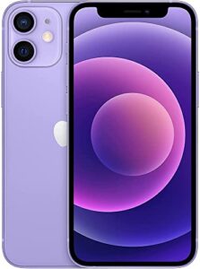 apple iphone 12 mini, 64gb, purple - unlocked (renewed premium)