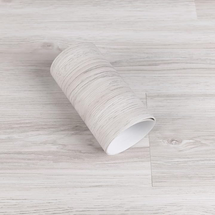 NUFLR Peel and Stick Floor Tile Waterproof, Floor Tile Easy to Paste, Vinyl Flooring Plank Tile for RV, Bedroom Living Room Kitchen and More（6Inx35Inx10pcs）