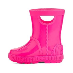 ugg kids k drizlita rain boot, taffy pink, 10 us unisex toddler